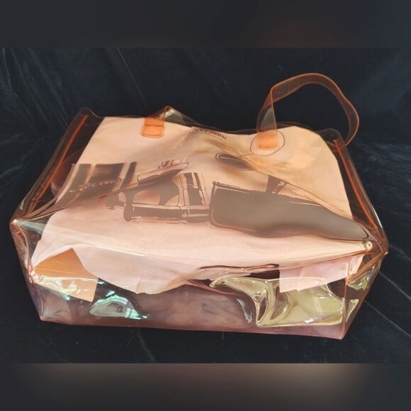 Jean Paul Gaultier Transparent Pink Tote Bag - Picture 9 of 12